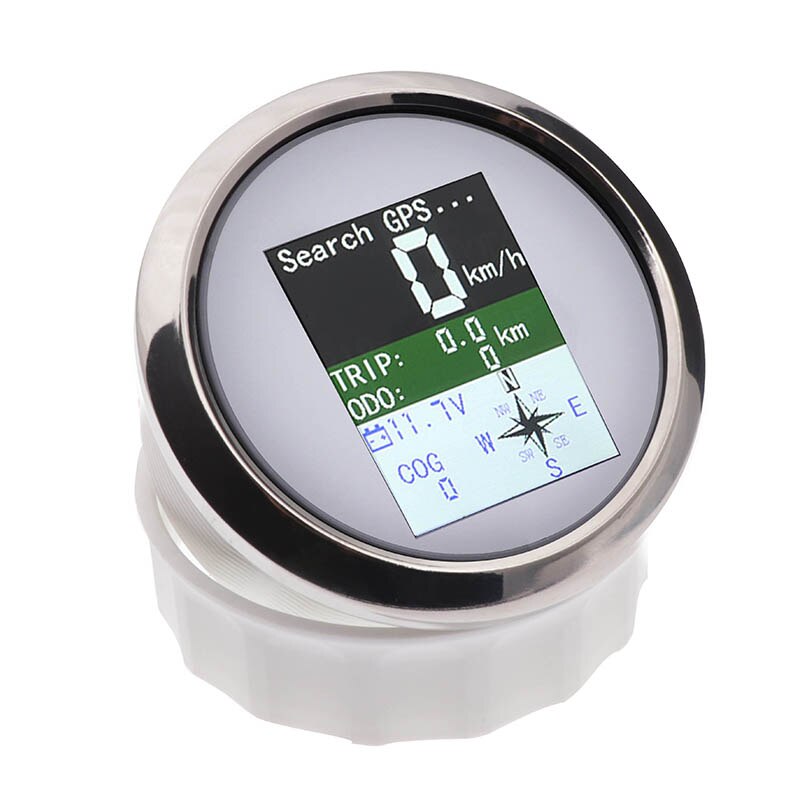 85mm Auto Digitale GPS Tacho Messgerät TFT Bildschirm MPH Knoten Km/h Eingestellt GPS Antenne Für Stiefel Auto motorrad Kilometerzähler
