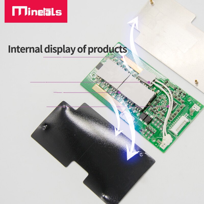 bms 7s 24v li-ion 30A 40A 50A 60A 70A Lithium Battery Protection Board BMS Electric Charge Lipo NiCoMn ion Cells with balance