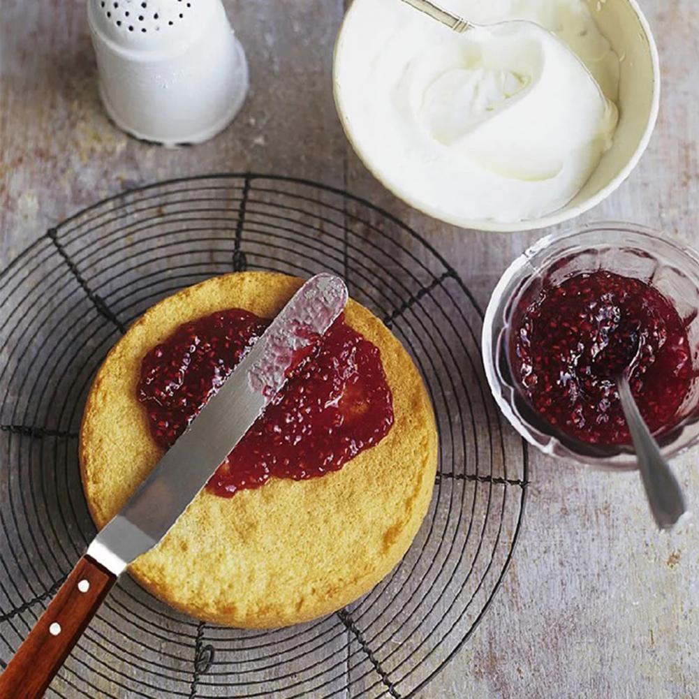 Multifunctional Cake Decorating Spatula Sturdy Baking Tools Easy to Use Mousse Pastry Butter Scraper