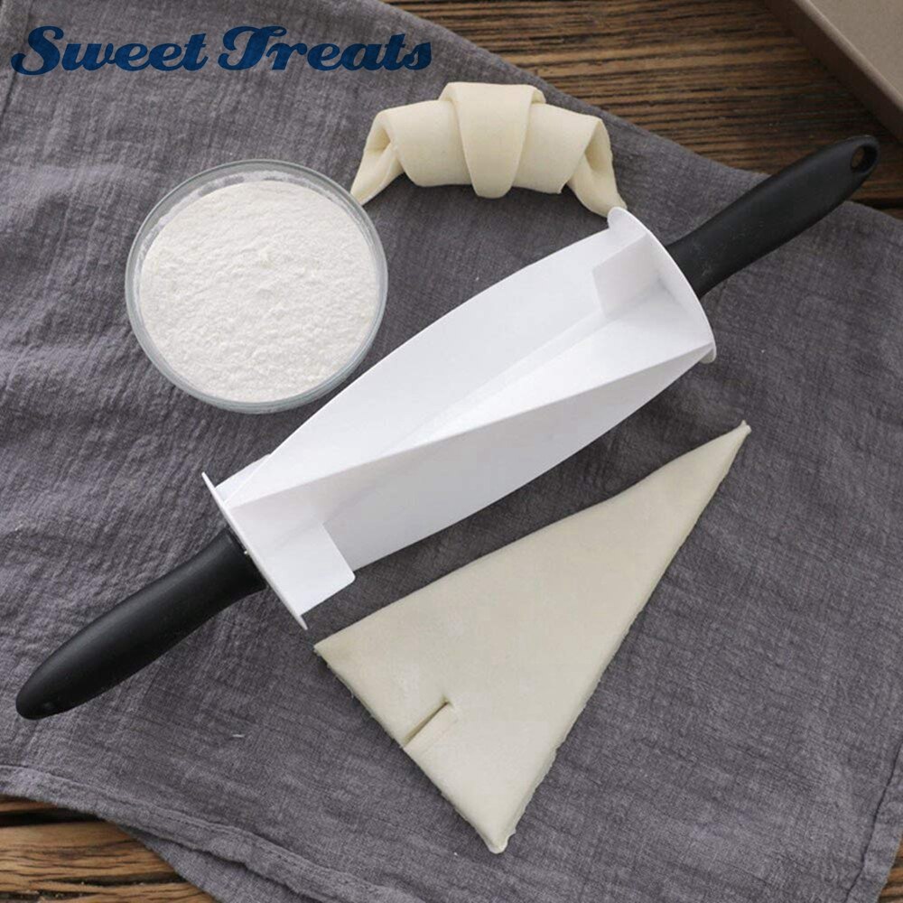 Sweettreats Croissant Deegroller Non-stick Cutter Cake Deeg Roller Gebakken Croissants Diy Bakken Tools