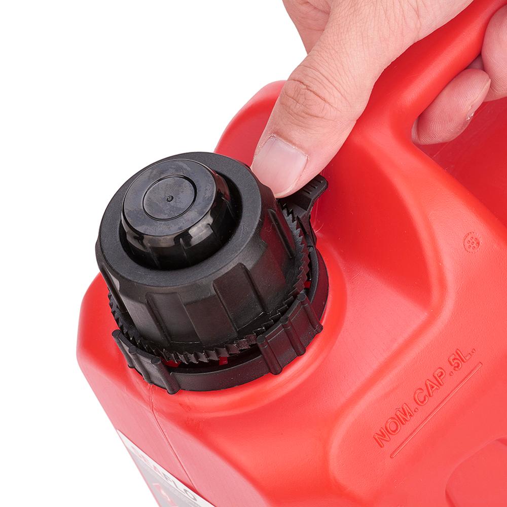 5L Plastic Petrol Cans Anti-static Spare Jerry Can Fuel Tanks Gasoline Oil Container Pot