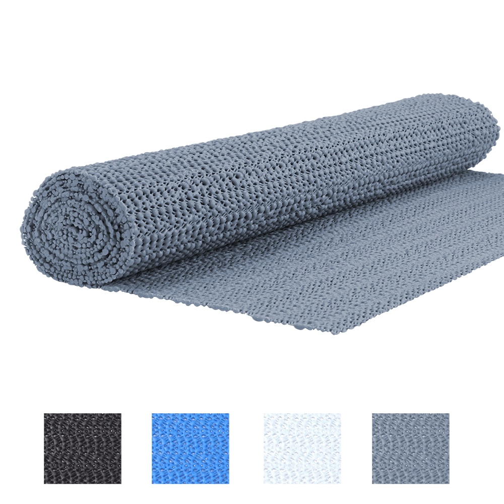 Anti-Slip Bathroom Mat Home Mat PVC Foam Non-Slip Pad Floor Mat Shelf Liner DIY Mat Kitchen Door Floor Mat Bathroom Accersories: Grey