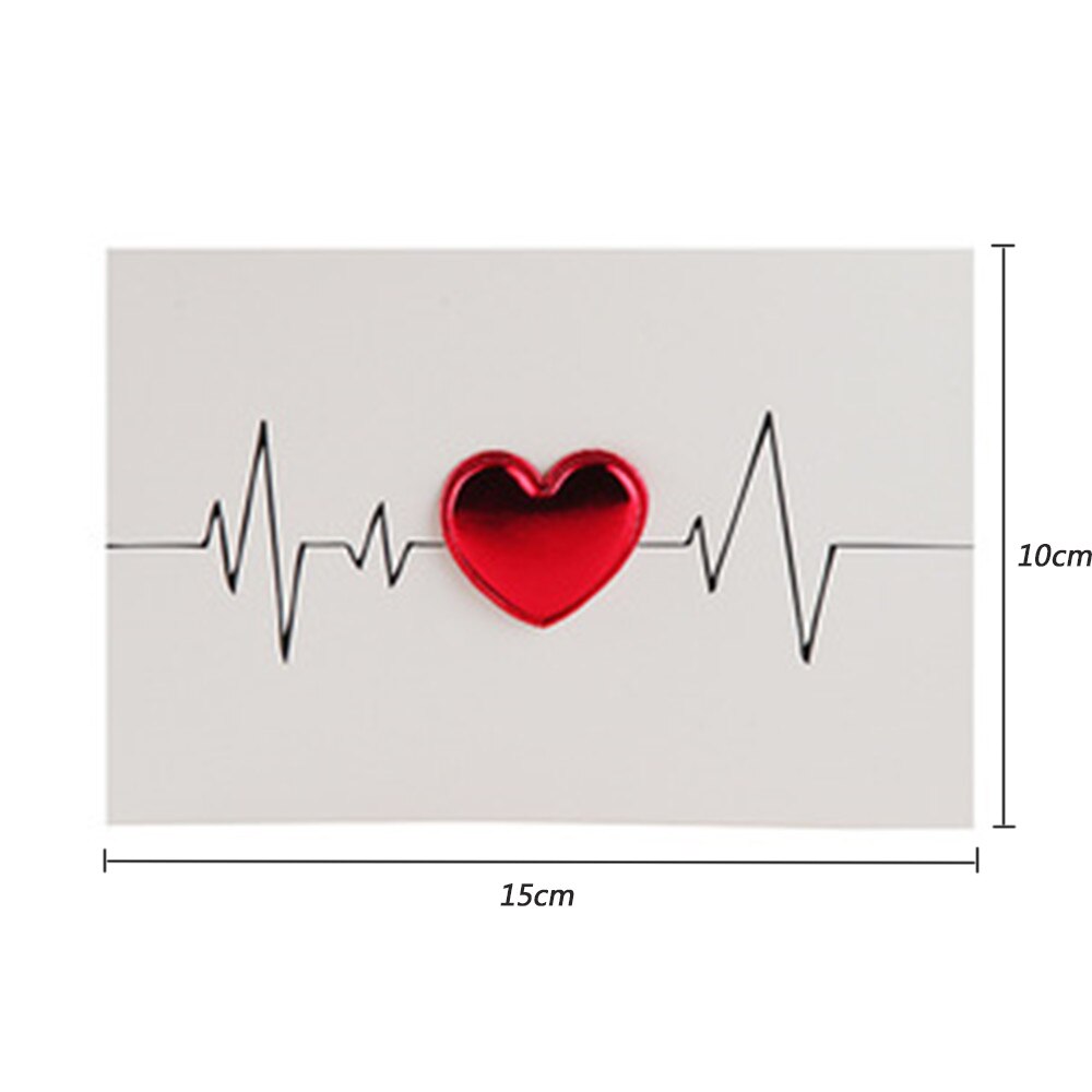 3 Stks/partij Kaarten Valentijnsdag Liefde Postcard Uitnodiging Wenskaarten Anniversary Voor Haar Valentijnsdag Card: style2