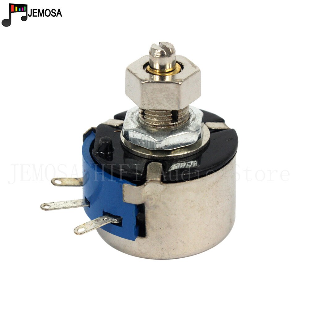 10Stck DIY HIFI Single Potentiometer WX14-11 3W 47R 56R 100R 220R 470R 1K 2,2 K 4,7 K 10K 20K 5% Filament Gleichgewicht