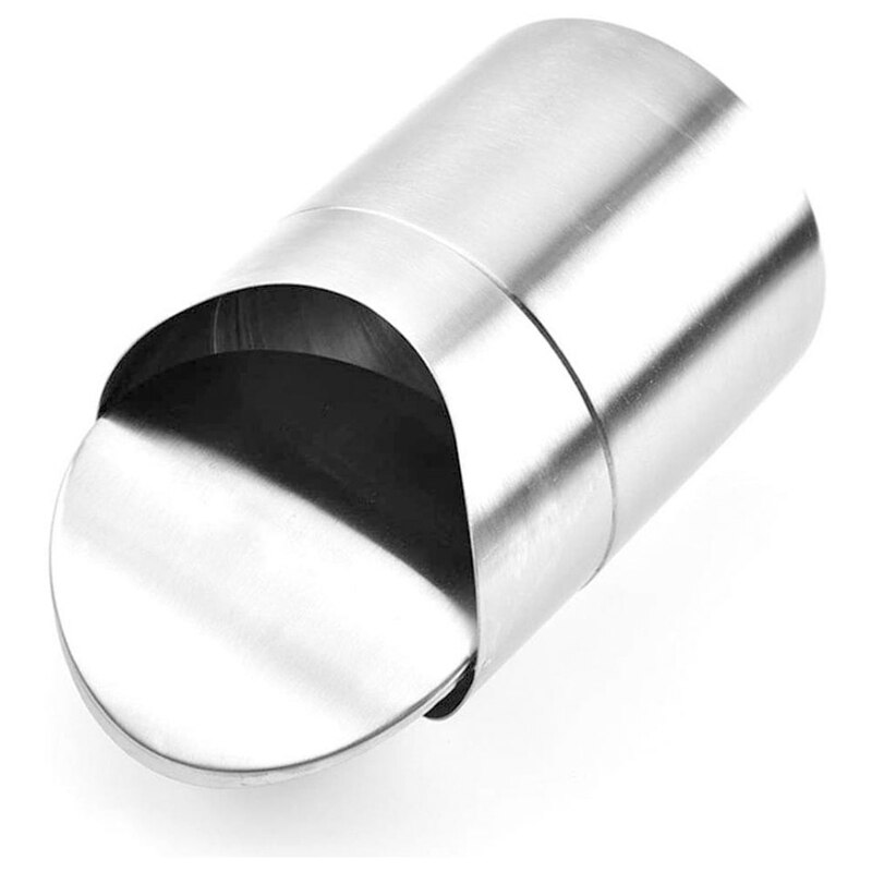 Mini Trash Can for Desk with Lid Desktop Trash Can Small Tiny Countertop Trash Bin Can for Office Bathroom Kitchen