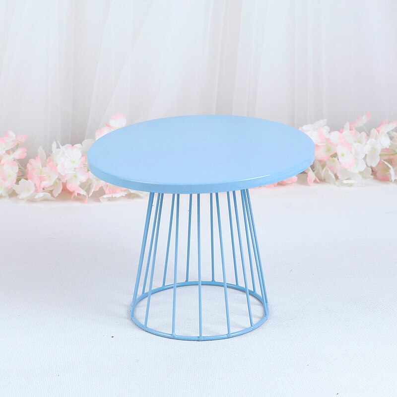 Blue cake stand Dreamy style wedding cake tools fondant cake home decoration bakeware Kitchen& bar dessert table
