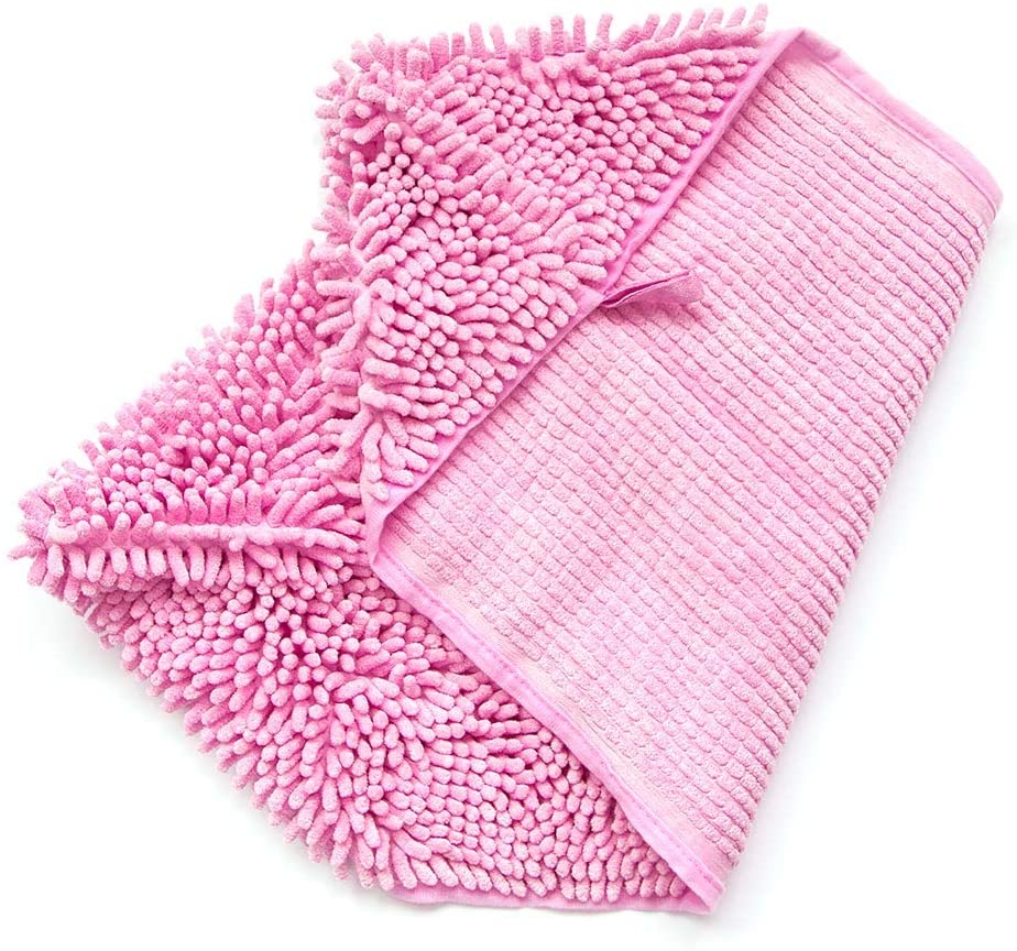 Fiber Pet Bath Towel Strong Water Absorption Bathrobe for Dog Cat Soft Grooming Quick-drying Multipurpose Cleaning Tool Supplies