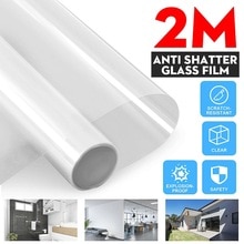 Explosieveilige Glasfolie Glas Bescherming Anti Shatter Clear Window Film Stickers Zelfklevende Decoratieve Films 50x200cm