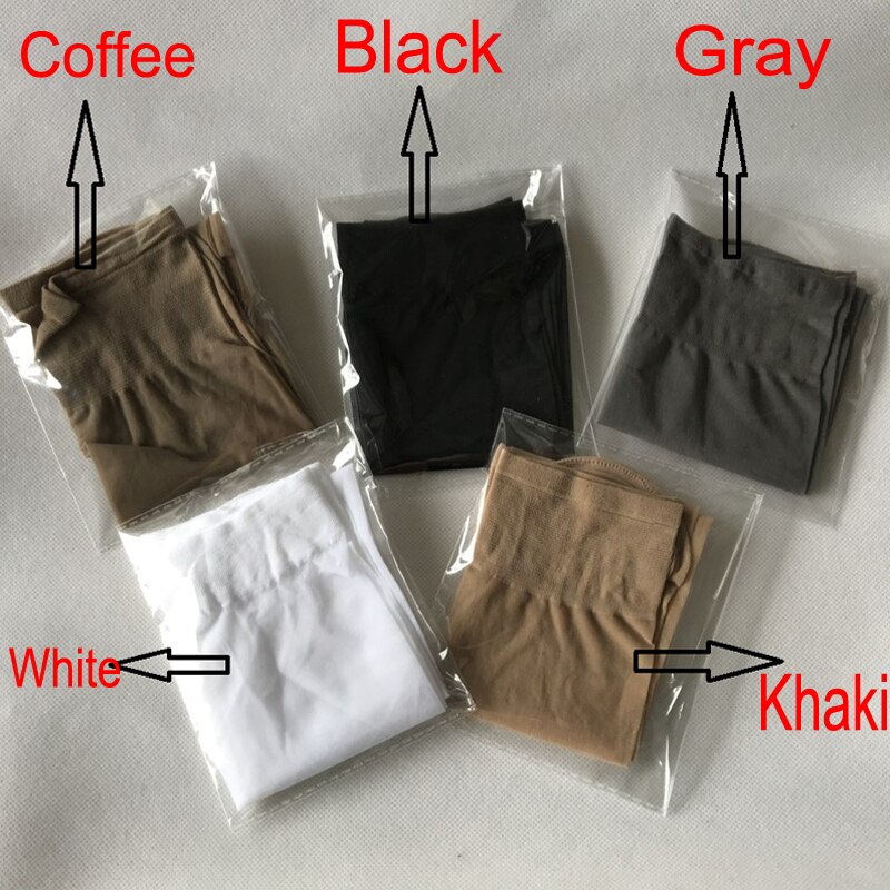 Girls Super Thin Silk Knee-high Socks School JK Style Black White Color Legwear Leggings