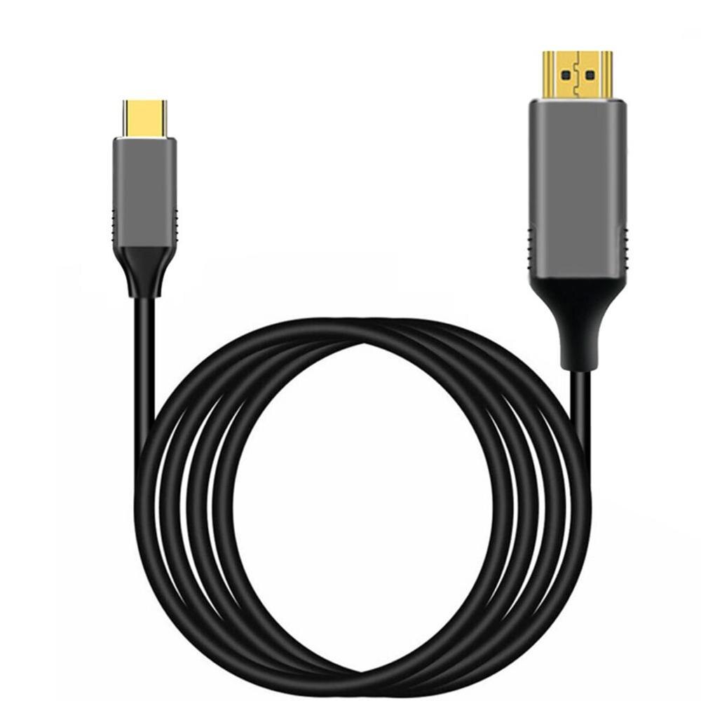 Duurzaam Usb C 3.1 Naar Hdmi 1080P Adapter Kabels Type C Naar Hdmi Kabel Voor Macbook Samsung Galaxy S9/S8/Note 9 Huawei USB-C Hdmi: Default Title