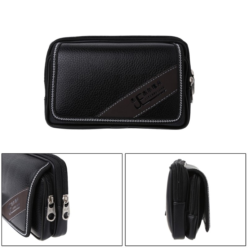 Universele Heuptas Pouch Riem Kaarthouder Pocket Mannen Portemonnee Telefoon Case Cover