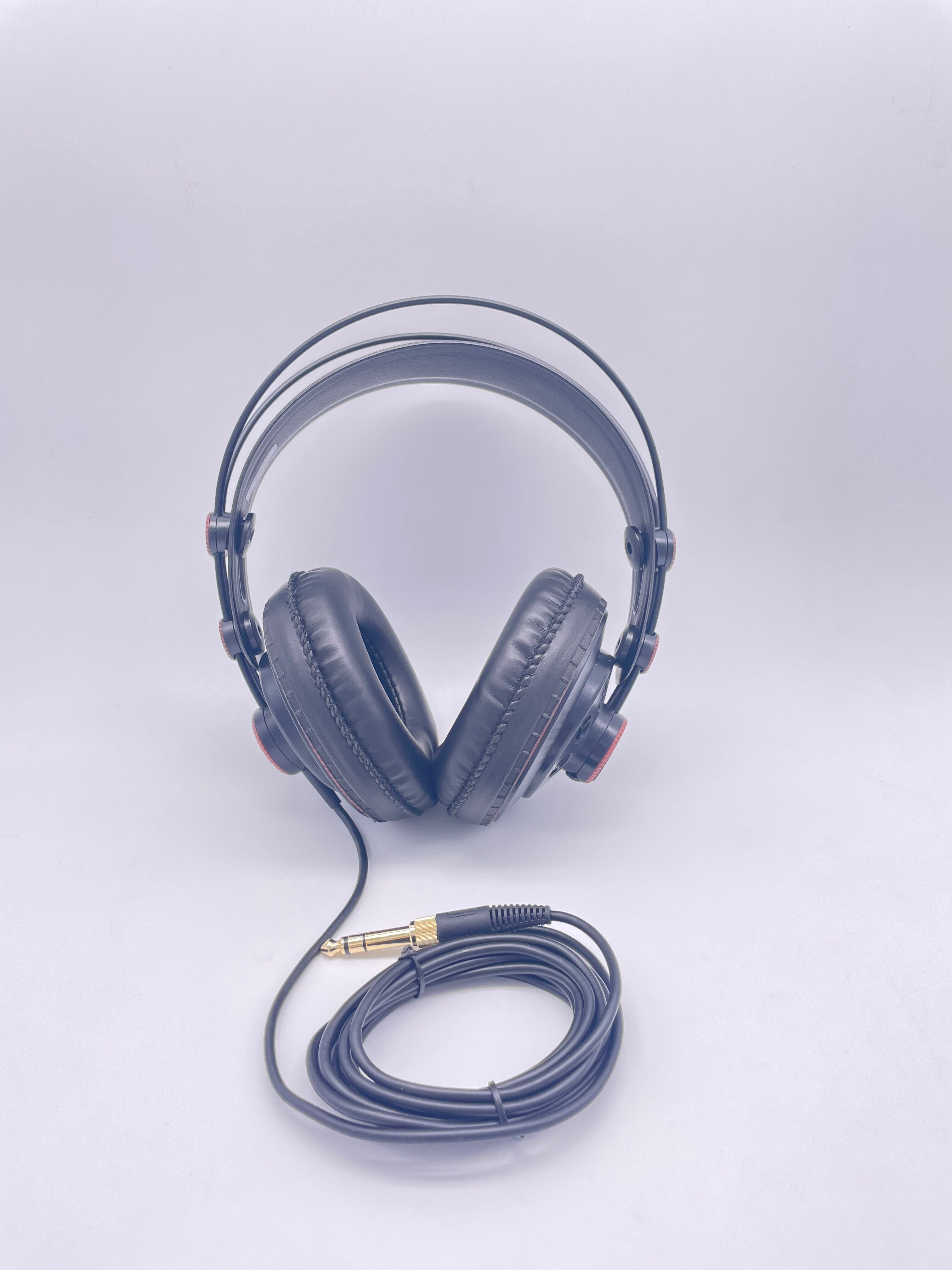 Superlux HD681 Headphone 3.5mm Jack Wired Super Bass Dynamic Earphone Noise Cancelling Headset (Adjustable Headband 9ft Cable)