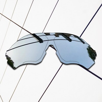 EOS Polarisierte Ersatz Linsen für Oakley EVZero Palette Sonnenbrille-Sorten Farben: Silver Chrome