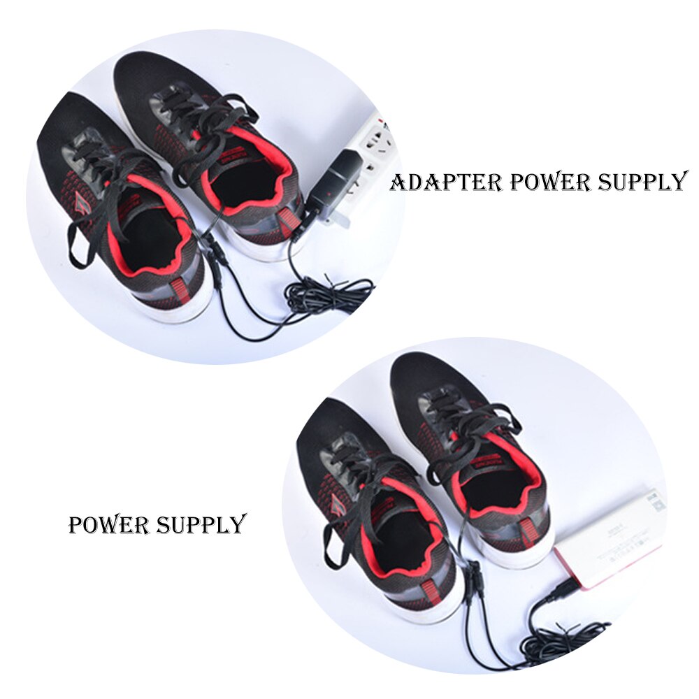 Washable Cuttable Size Shoes Boots Keep Feet Warm Winter Supplies Usb Electric Powered Heated Insoles