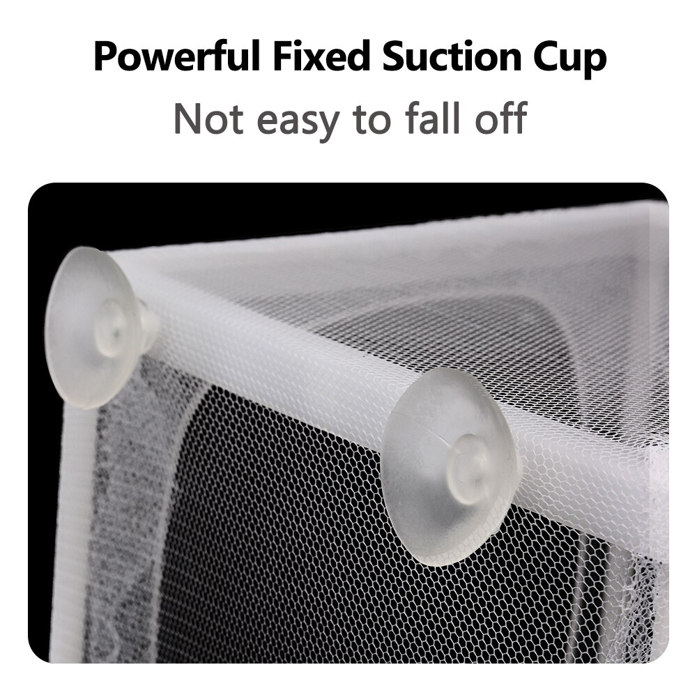 Net Small Fry Breeding Box Aquarium Hatchery Incubator Guppy Breeding Breeder Trap Box Isolator Fish Tank Aquarium S/L
