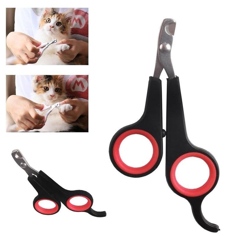 Pet Nail Clippers Cutter Trimmer Scissors for Dogs Cats Birds Guinea Pig Animal Claws Paw Cutter Bird Parrot Shear Animal