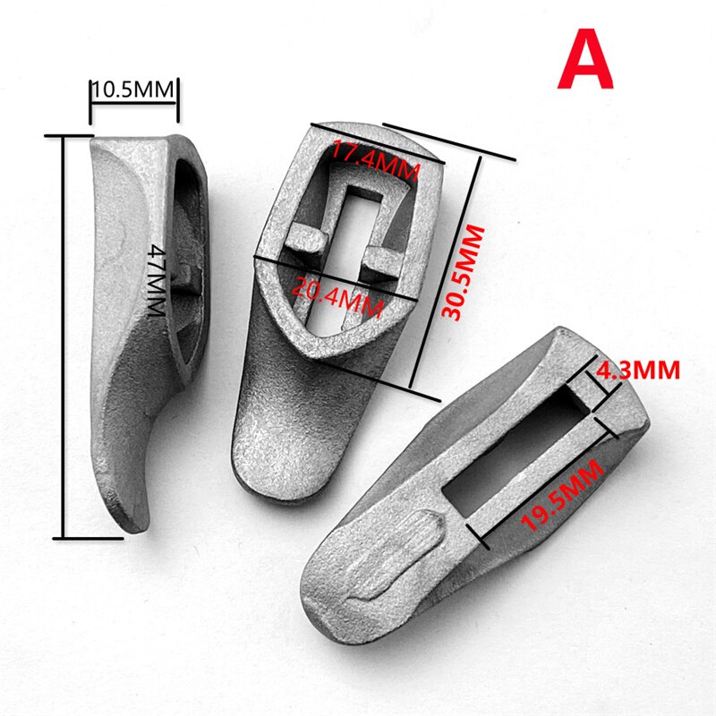 Rvs 430 Hoofd Cutter Guard Custom Grip Maken Handvat Bolster Diy Onderdelen