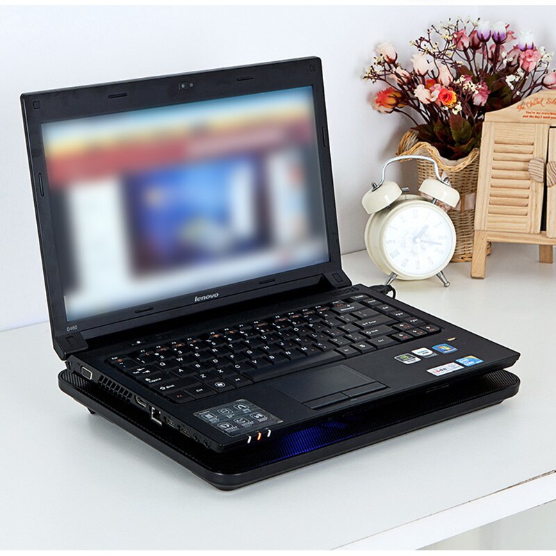Mute Professionele Externe Laptop Cooling Pad 13 "14" 15.6 "Met Laptop Fan Poort Slide-Proof Laptop stand Voor Notebook Koeler