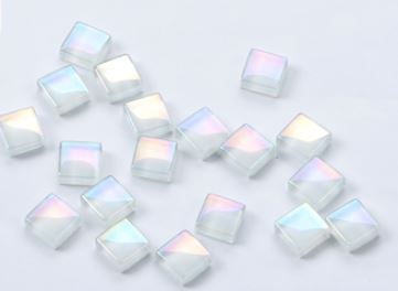 Tuile mosaïque mini verre cristal gratuit | Matériau artisanal, carrelage fait à la main, mini micro pierre libre, bricolage 200 pièces: type2