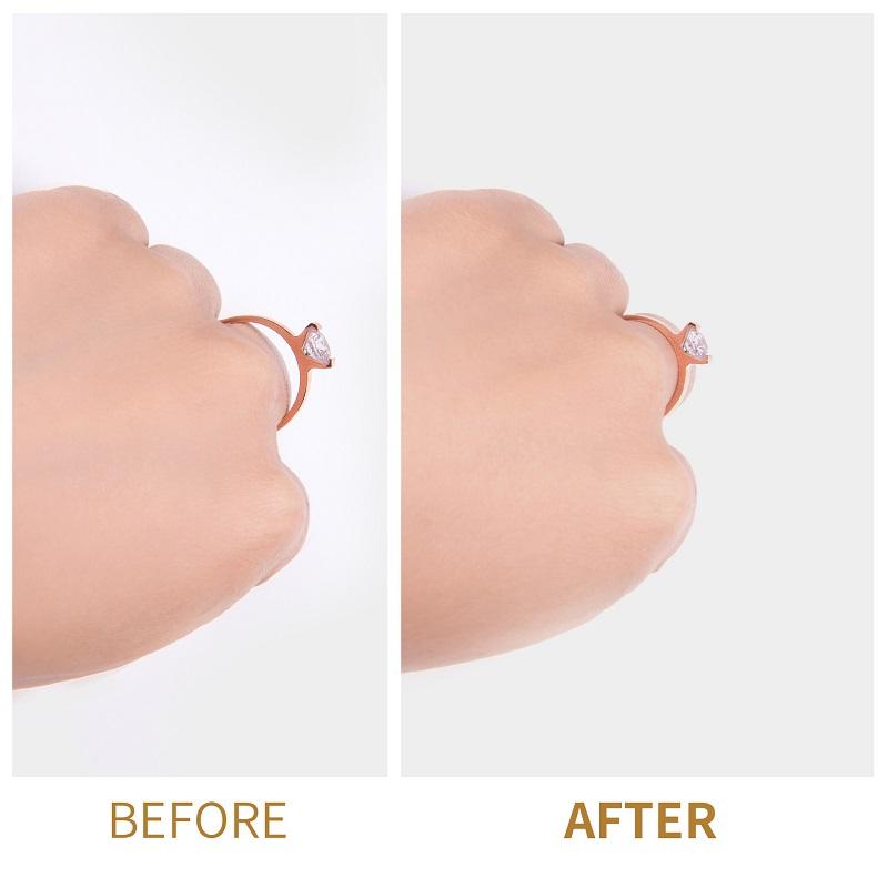 Pierścień odnośnie-sizer regulator rozmiaru 8 rozmiarów silikonowy niewidoczny regulator rozmiaru pierścionka pierścień redukcyjny Sizer pasuje robić dowolnych pierścieni