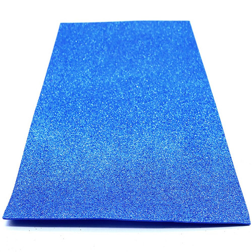 Glitter Foam Paper Spong Paper Diy Craft Manual Paper-Cut Scrapbook Paper Kindergarten Decorations Supplies 20X30 Cm 10 Pcs/Bag: lake blue