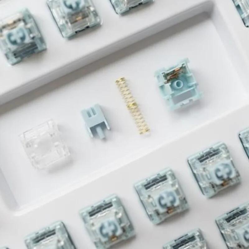 TTC Silent Switch Bluish White Frozen Mute Brown Red V3 Silence Mechanical Keyboard MX Switches RGB SMD Hot Swap Kit Mute Switch
