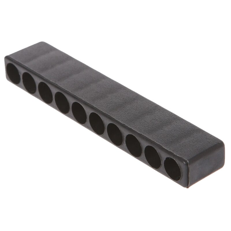 Screwdriver Hole 10/12 Holes Hex Shank Bit Holder Plastic Head Storage Case Tool