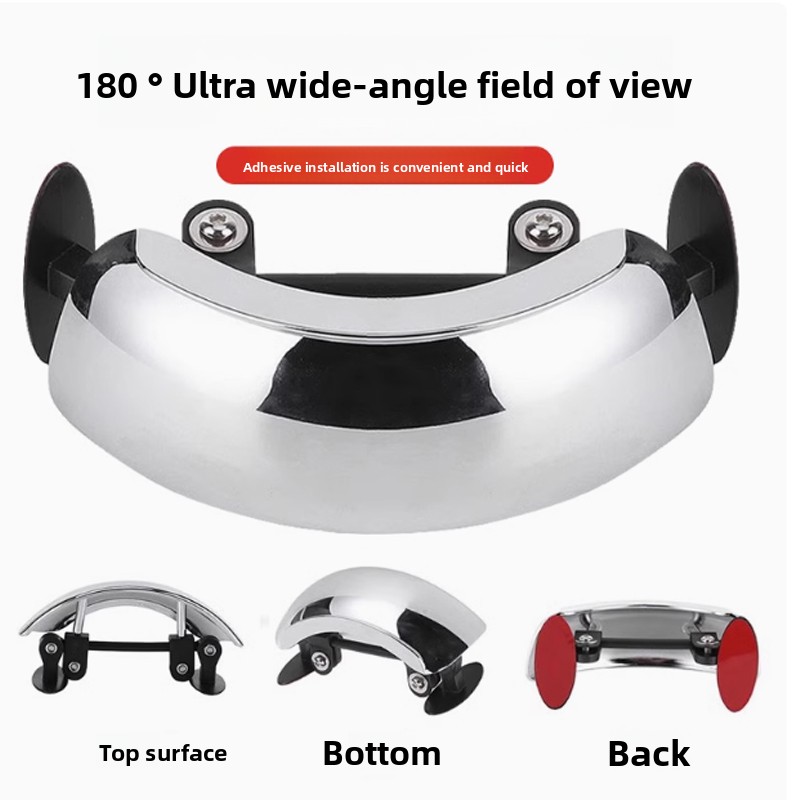 180 ° GEEN dodehoek motorfiets voorruit groothoek achteruitkijkspiegel helder parabolisch HD bolle spiegel spiegel deel gereedschap plakbaar