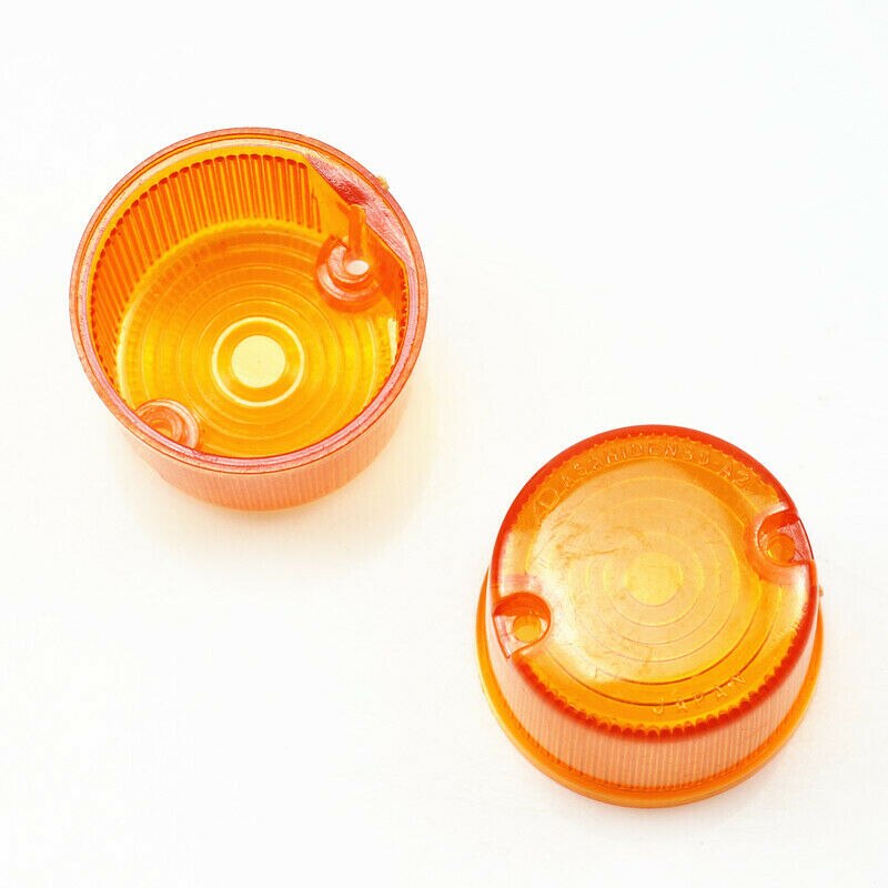 Amber Turn Signals Indicator Light Lens Cover For Kawasaki KDX250