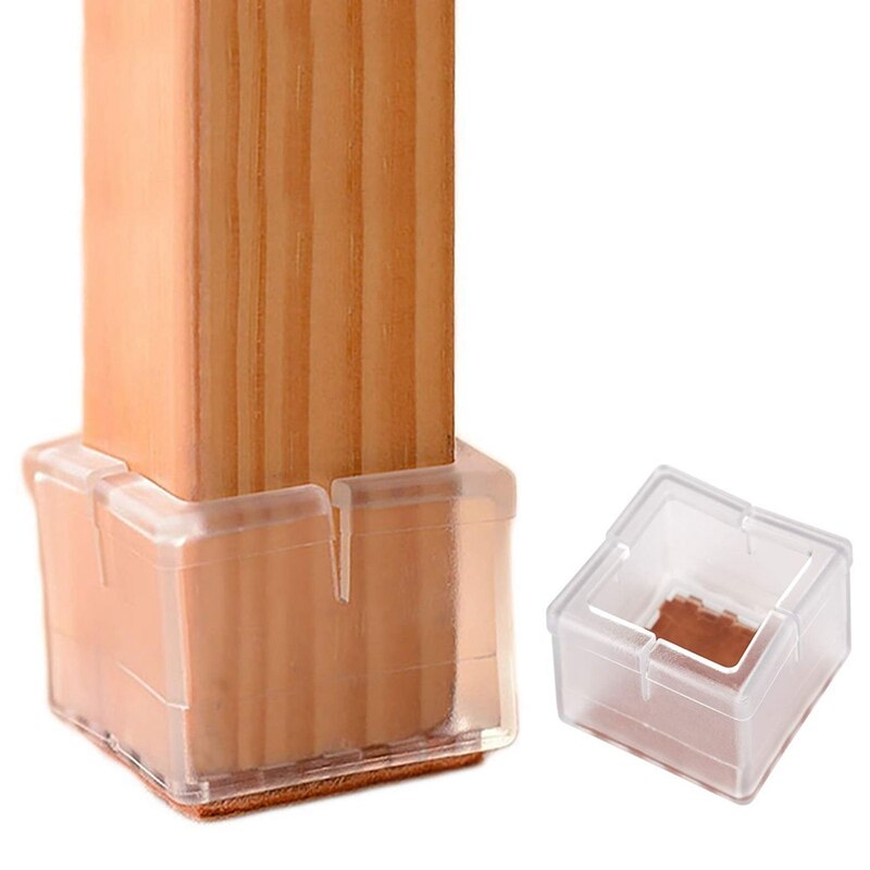 NY11967-Lot De 8 Embouts Pieds En Silicone Pour Chaise Table