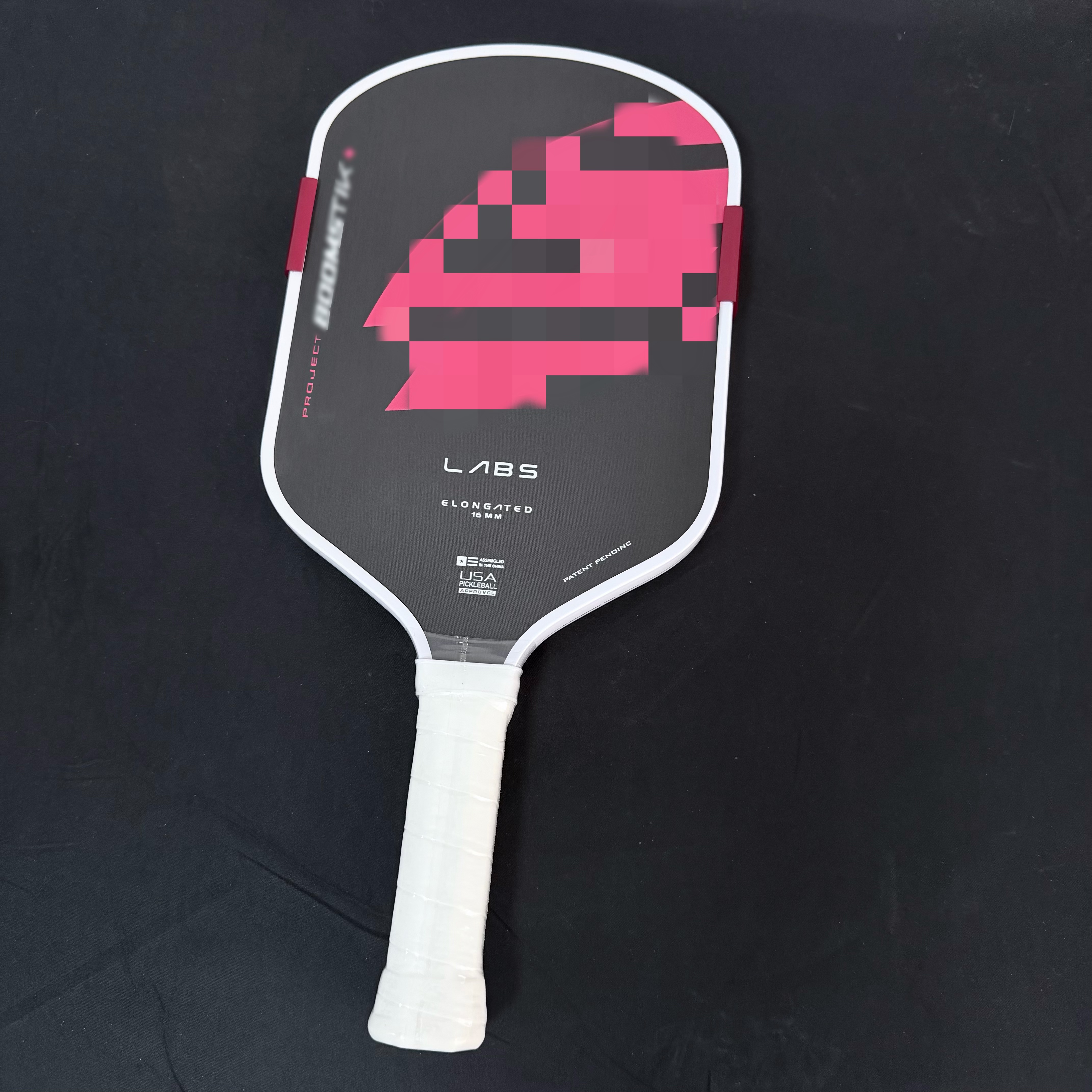 LABS Project Boomstk Elongated Pickleball Paddle 16mm Boom Core Racket Pure Foam Paddle