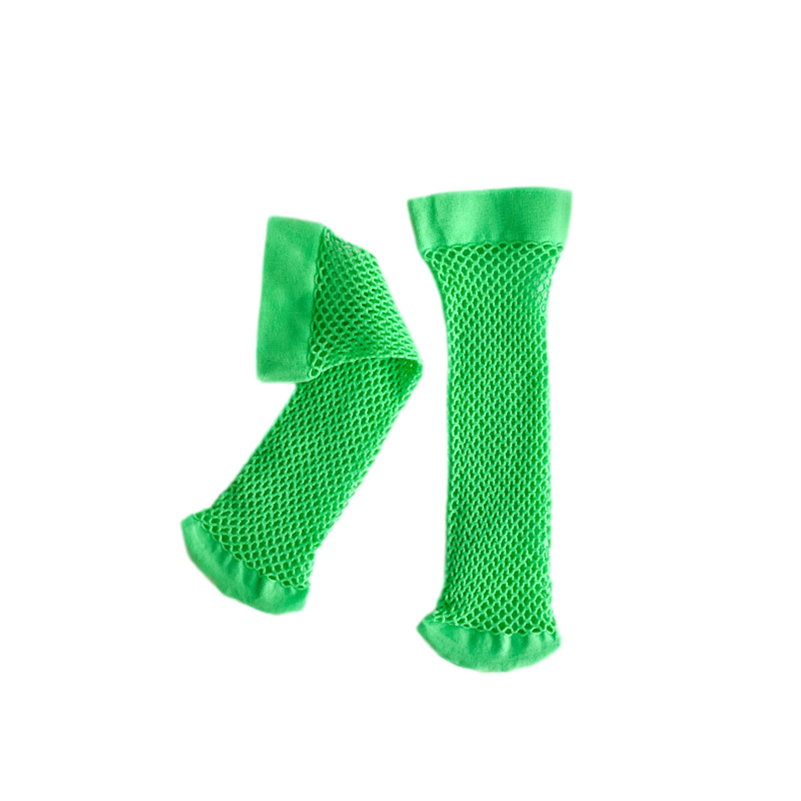 Citgeett Summer Kids Girls Stocking Solid Color Hollow Out Socks Long Socks for Spring Summer Suit 3-8Years: C