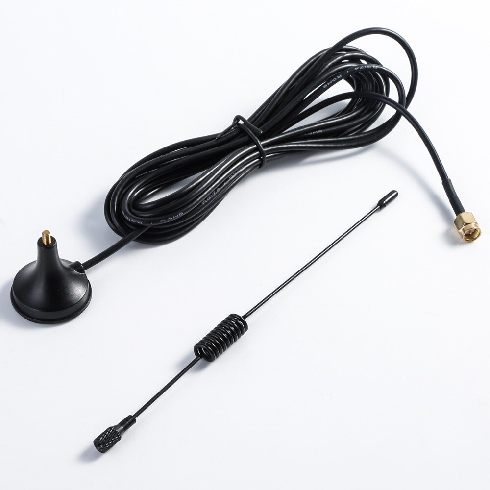 SOONHUA 5dbi antenna 315Mhz SMA Connettore Maschio per il Segnale Radio di Prosciutto aumento Ripetitore senza fili con base Magnetica 1.5m linea antenna