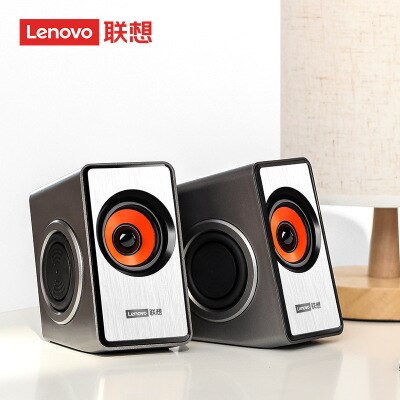 Haut-parleur audio M550 (Lenovo) pour ordinateur de bureau, ordinateur portable, multimédia, téléphone portable, caisson de basses, USB