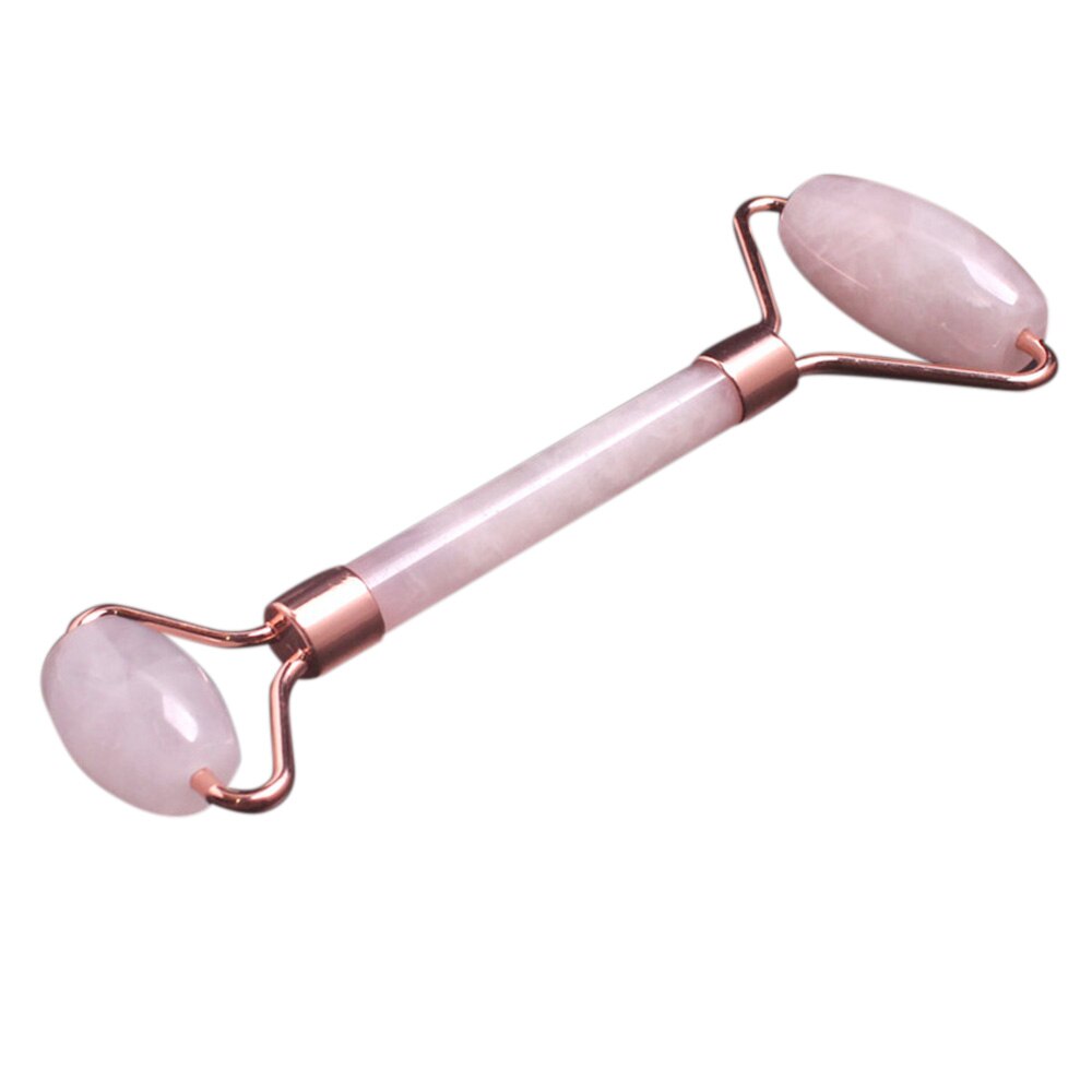 Nieuw Gezicht Anti-Wallen Jade Roller Anti-Rimpels Pain Relief Massager Roller Afslanken Lifting Gereedschap Smooth Facial Massager: pink