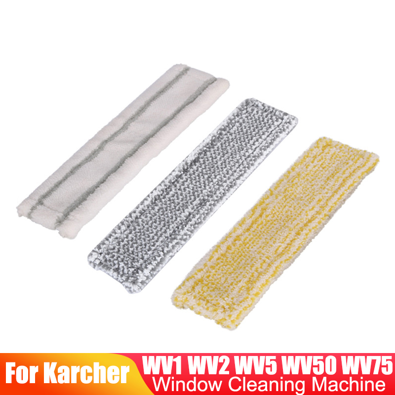 Voor Karcher WV1 WV50 WV75 WV2 WV5 Microvezel Window Cleaner Machine Mop Doeken Vervanging Accessoires Fit Mop Hoofd Onderdelen