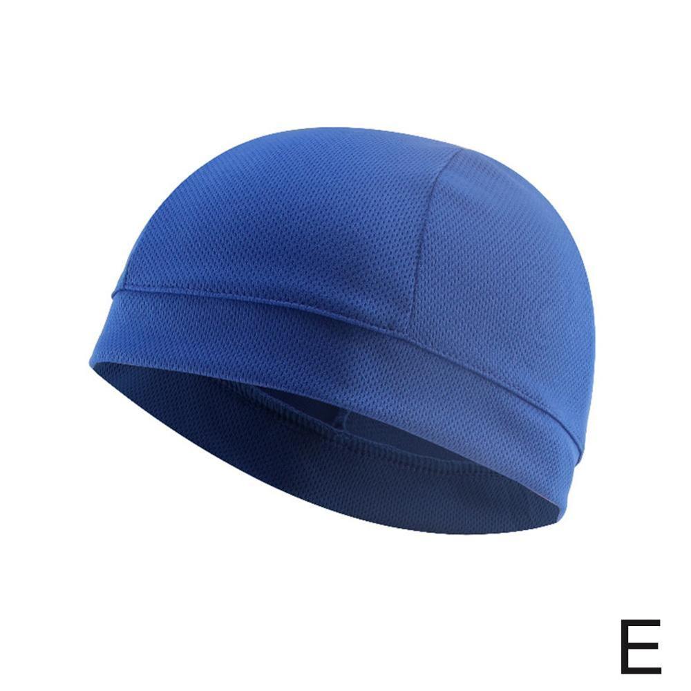 Motorhelm schedel binnenmuts coolmax hoed snel drogend ademende hoed racepet onder helm muts motorcrosshelm: En