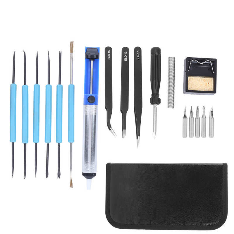 Welding & Soldering Tools 60W Electric Soldering Iron Kit Adjustable Temperature DIY Welding Tool Kit with Switch Function