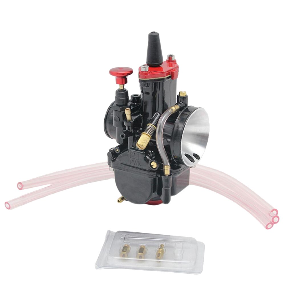 Karburator 21mm racing flad side carb til 100cc-350cc scooter atv go kart