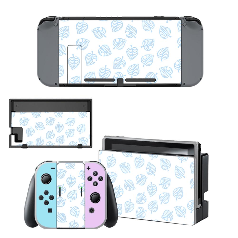 Animal Crossing Skin Sticker vinyl for Nintendo Switch sticker skin NS Console and Joy-Con Controllers: KYSNS0765