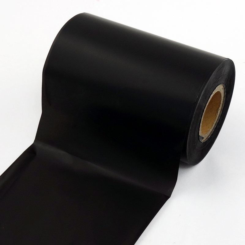 thermal transfer ribbon, Width 50 - 110 mm x 300 m, Premium wax ink film for Barcode label printer, 1 Roll, scratch resistance