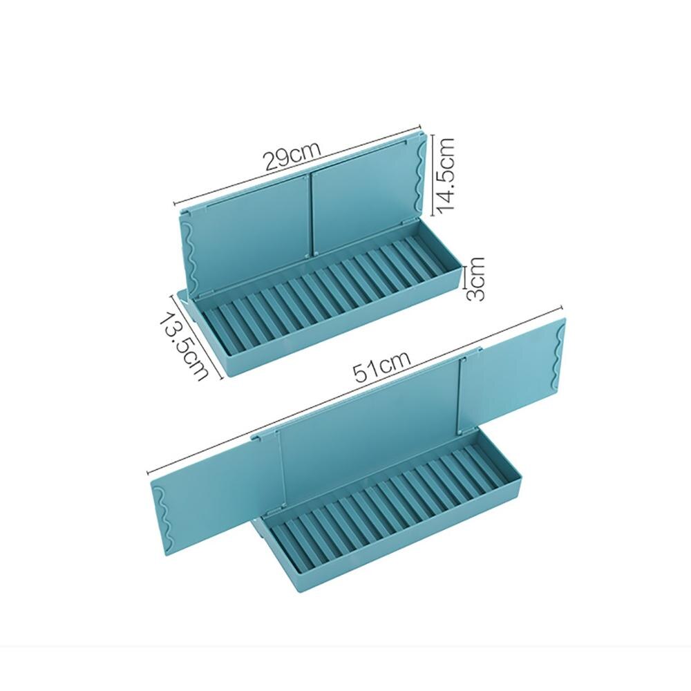 Kitchen sink flap with storage compartment sink drain storage rack retractable splash-proof baffle water barrier