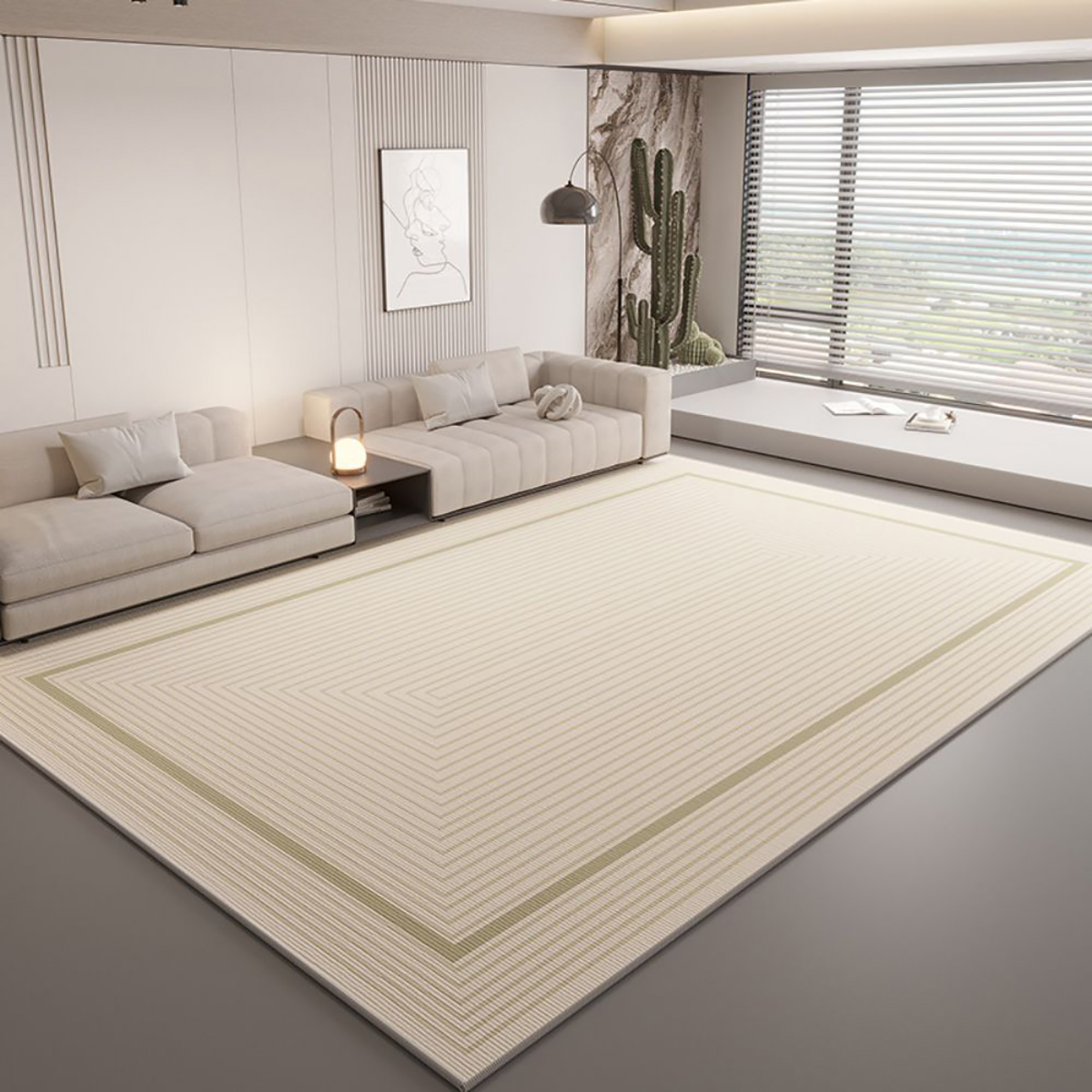 Soft Fluffy Rug for Living Room & Bedroom, Shag Carpet, Non-Slip Floor Mat, Thick and Cozy, Home Decor ，carpet for live room