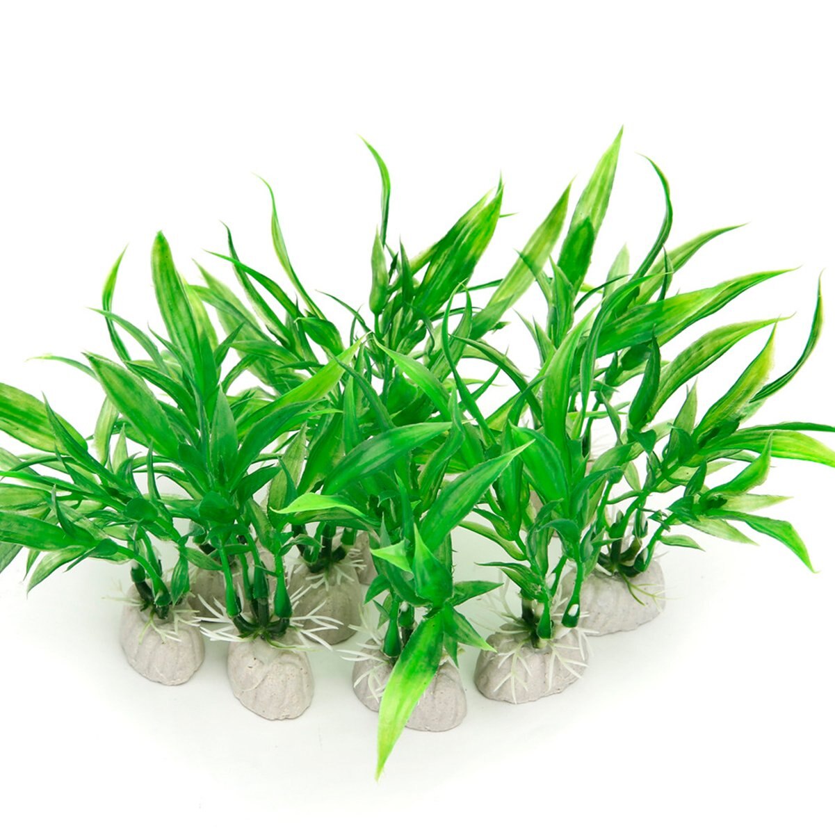 10Pcs Kunstplanten Aquarium Decor Water Onkruid Ornament Plant Aquarium Aquarium Gras 10-12Cm Decoratie: 11