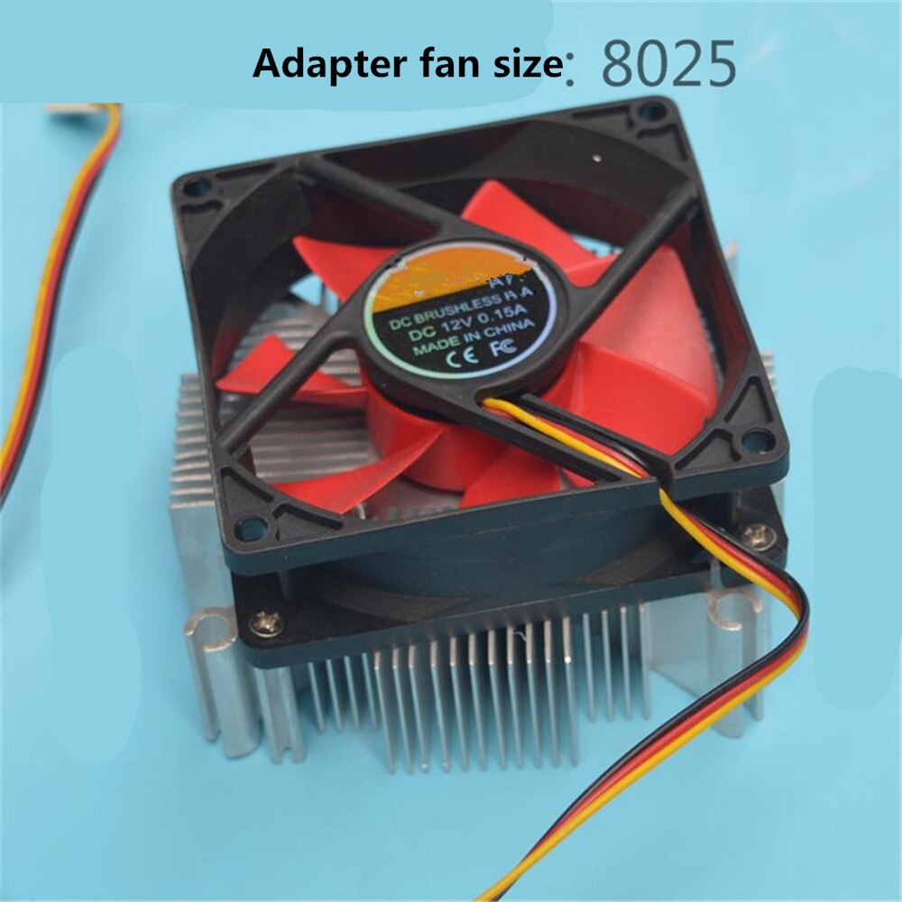10w-200w cob led heatsink Pure aluminium and DC12V fan with 34*34MM Hole multichip led cooling DIY Led grow Light