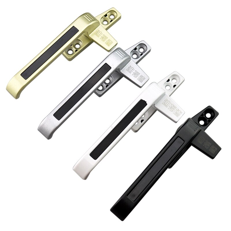 Plastic Steel Window Knob Lock Sliding Aluminium Alloy Door Handle Bolt Furniture Pull Hardware Part