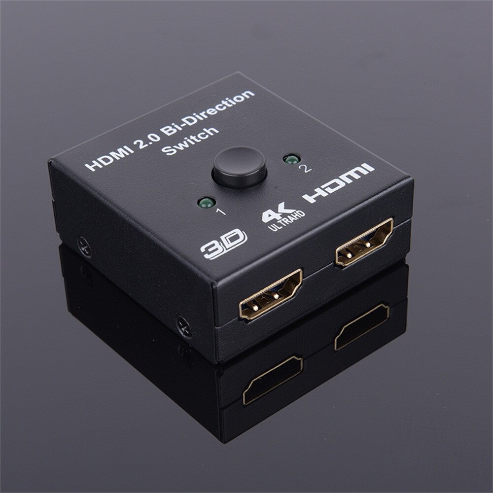 HDMI Bi-directional 2x1 Switch Switcher or 1x2 Splitter Selector 3D 4K HDCP 2.2