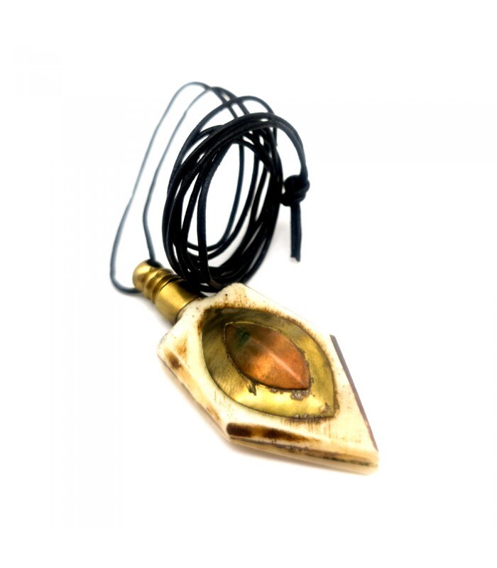 Colgante Porta Khol para Ojos Árabes - Colirio Árabe - Kuhul - Kohl - Modelo Adham