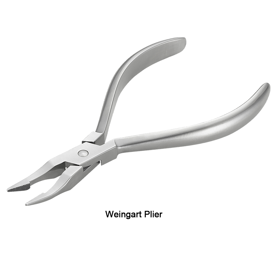Orthodontische Tang Dental Lab Tandarts Gereedschap Thermische Vormtang Perforator Aligner Tang Onzichtbare Brace Tang: Donkergroen
