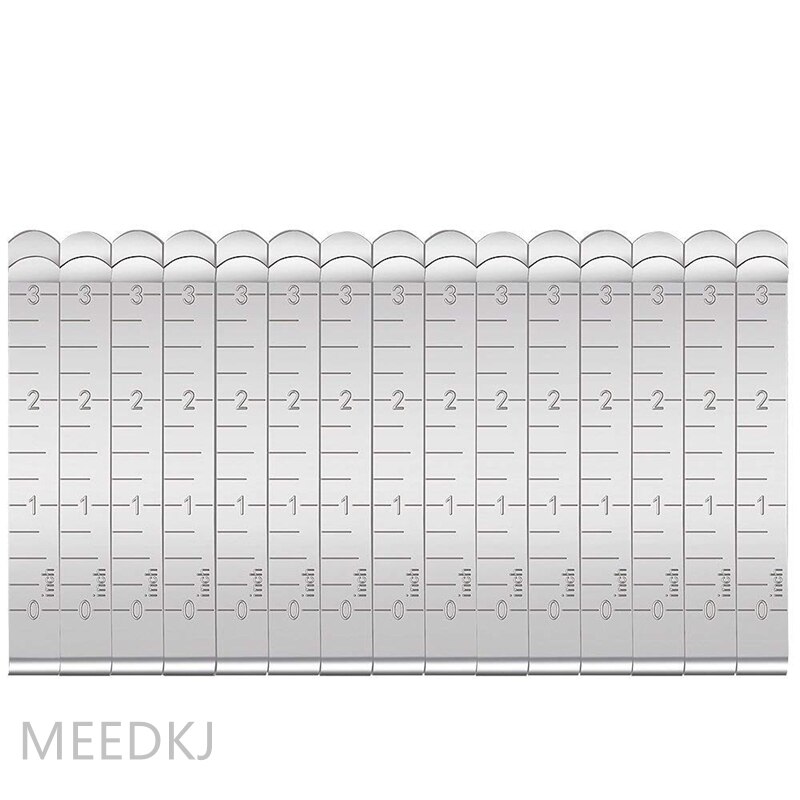 1 stücke metall näHenne Eisstockschießen Clip näHenne Clip 3 zoll messung herrscher quilten Clip befestigung lineal diy näHenne befestigung markieren
